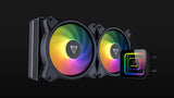 Ocelot Gaming OEL-240 sistema de refrigeración de computadora Procesador Kit de enfriamiento líquido 12 cm Negro 1 pieza