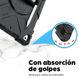 Manhattan 996501 fundas para tablets iPad 10.2" (8th + 9th generation) 25,9 cm (10.2") Carcasa rígida Negro