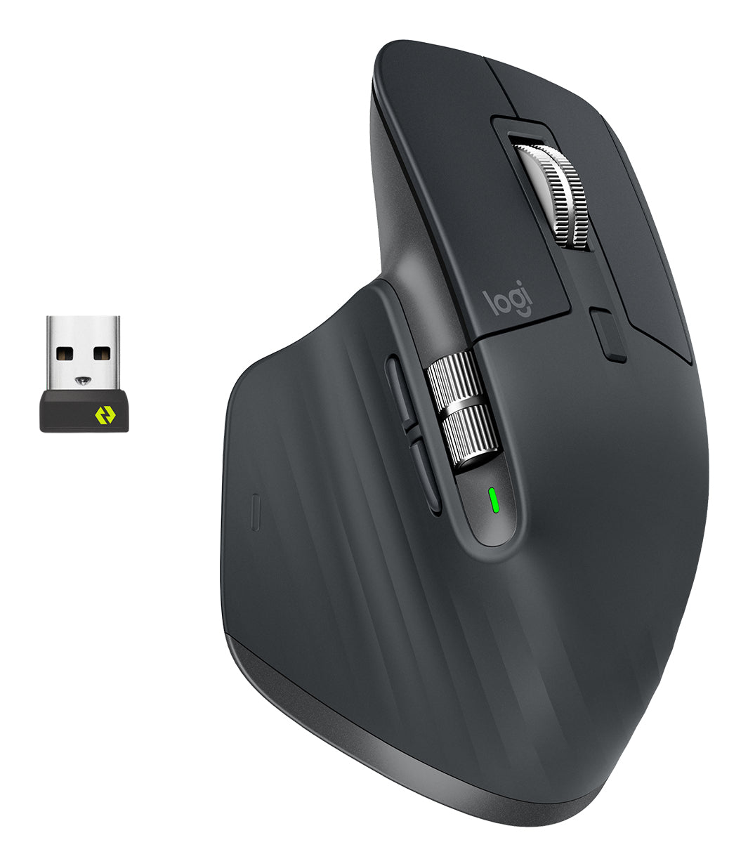 Logitech MX Master 3 for Business Ratón 2 Vertical/Horizontal Oficina Bluetooth