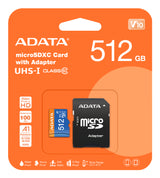 ADATA AUSDX512GUICL10 Memoria Flash 512 GB MicroSDXC 100 MB/s 25 MB/s