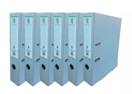 Techmakro KITCARP6AZP carpeta Cartón, Cloruro de polivinilo (PVC) Azul claro Carta, Folder de archivo convencional, 650 