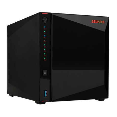 Asustor AS5404T servidor NAS o de almacenamiento Intel® Celeron® N5105 4 GB DDR4 0 TB ADM Negro