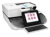 HP Digital Sender Flow 8500 fn2 Escáner de cama plana, LCD, Tocar, CSV