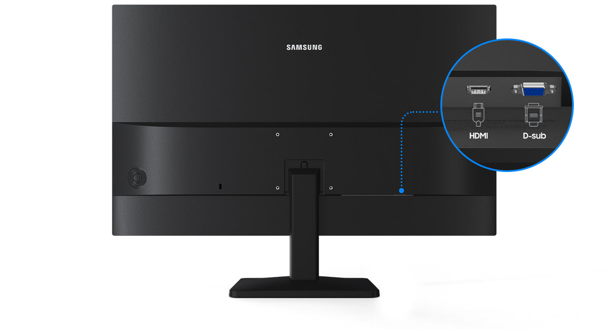 Samsung Essential Monitor LS24D310EALXZX Monitor 55,9 cm (22") 1920 x 1080 Pixeles Full HD LCD Negro
