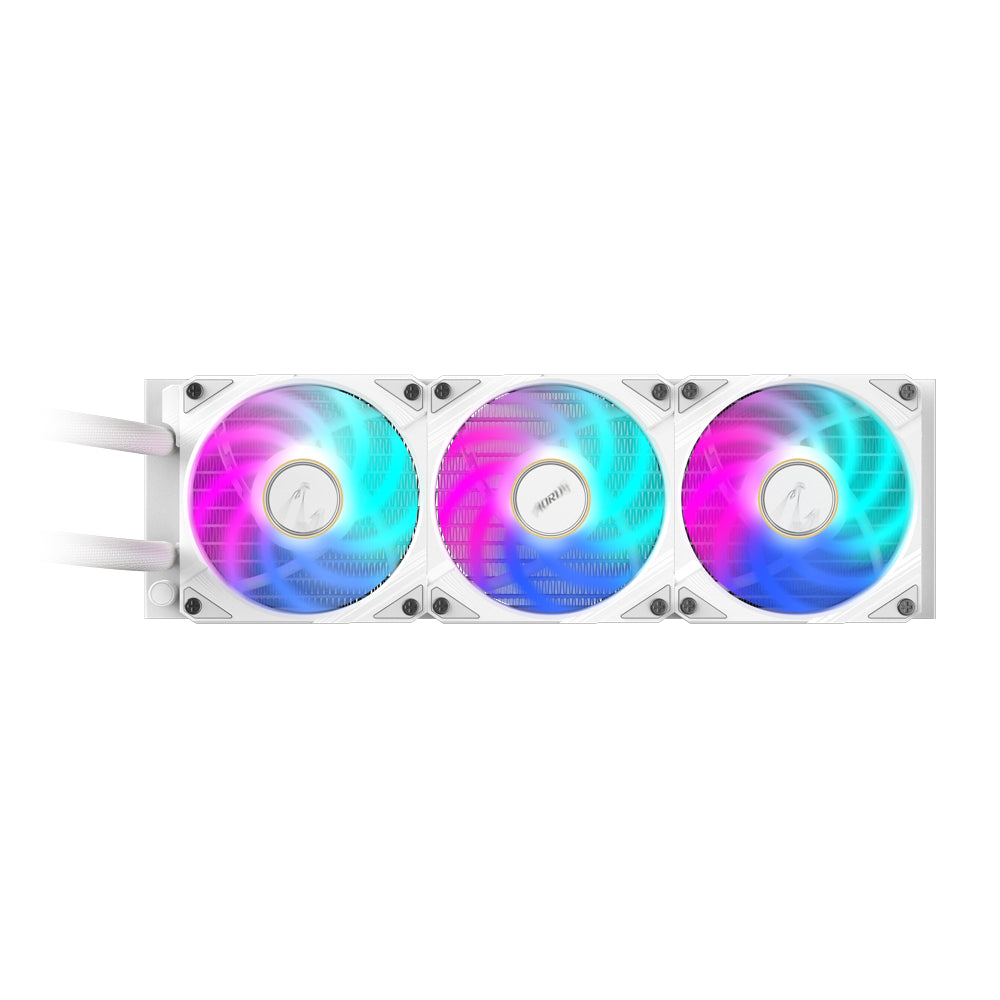 GIGABYTE AORUS WATERFORCE X II 360 ICE Refrigerador de CPU líquido AIO - 3x ventiladores ARGB de 120