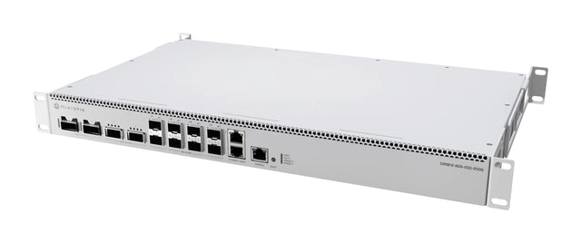 CRS812-8DS-2DQ-2DDQ-RM, Switch/Router, CPU 4 nucleos 2000 MHz, 4 GB RAM, 2x10G Eth, 8x50G SFP56, 2x200G QSFP56, 2x400G Q