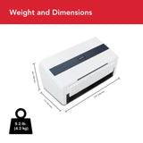 Visioneer XEROX D50 DOCUMENT SCANNER Escáneres 216 x 6096 mm 600 x 600 DPI Escáner con alimentador automático de documen