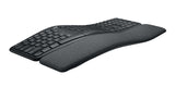 Logitech Ergo K860 for Business Teclado Oficina Inalámbrico Bluetooth QWERTY
