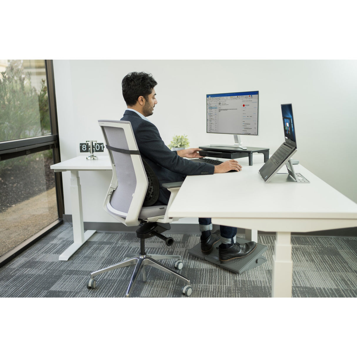 Kensington Respaldo SmartFit Conform soportes lumbares para respaldos Negro