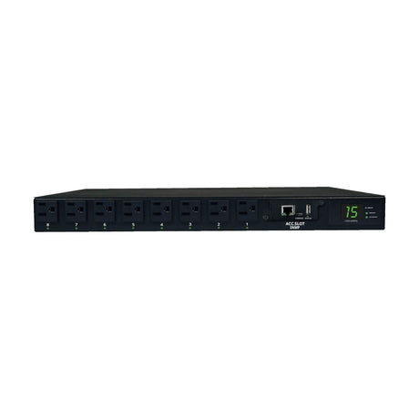 Tripp Lite PDUMH15ATNET PDU Monofásico Controlable con Switch de Transferencia Automática, 1.4kW, 2 Entradas 5-15P 15A d