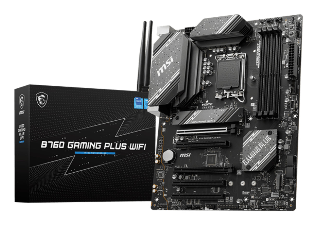 MSI B760 GAMING PLUS WIFI placas base Intel LGA 1700 DDR5-SDRAM 4