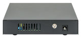 Intellinet Commutateur réseau (switch) Gigabit Ethernet PoE+ 5 ports, 4 ports PoE PSE, compatible IEEE 802.3at/af, budge