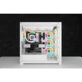 Corsair CW-9061010-WW sistema de refrigeración de computadora Procesador Enfriador de aire 12 cm Blanco 3 pieza(s)