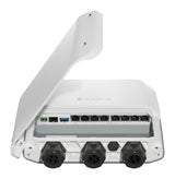 RB5009UPr+S+OUT, Ruteador PoE, 7xGEth, 1x2.5GigaEth, 1xSFP+ 10G, 8xPoE 802.3af/at, RouterOS