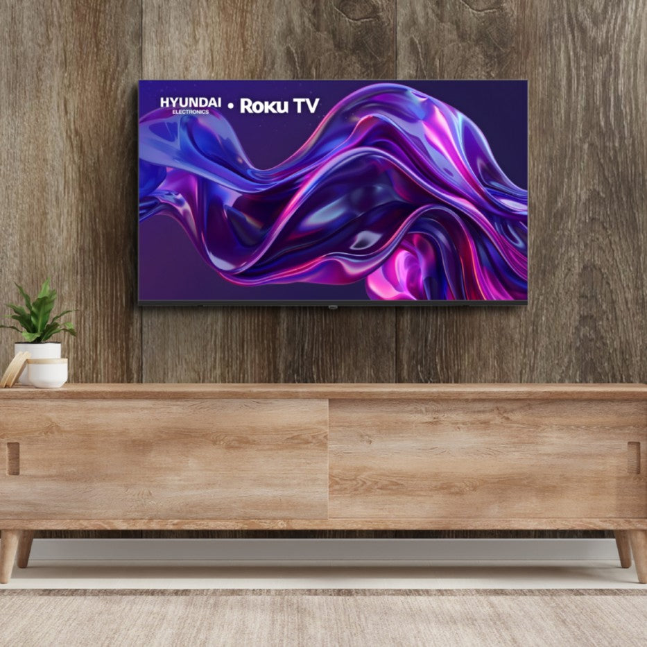 Hyundai HYLED5527R4KM Televisor 139.7 cm (55") 4K Ultra HD Smart TV Wifi Negro 280 cd / m², 3840 x 2160 Pixeles