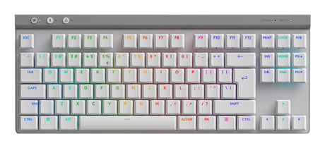 Logitech G G515 LIGHTSPEED TKL, Inalámbrico, RF inalámbrico + bluetooth, Interruptor mecánico