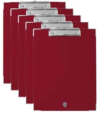 Techmakro KITTB5VN portapapeles A4 Cloruro de polivinilo (PVC) Rojo, 330 mm, 240 mm