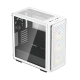 DeepCool CK560 carcasas ordenador ABS, SPCC, Vidrio templado Midi Tower PC Blanco