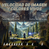 Vorago MGSTG-27 monitor de computadora 68.6 cm (27") 1920 x 1080 Pixeles Full HD LED Negro