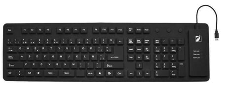 Greenleaf 18-8338BK teclado Universal USB Negro, Tamaño completo (100%), Alámbrico