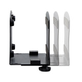 StarTech.com Bracket Soporte de Montaje en Pared para PC - Soporta CPU de hasta 18kg - Ajustes sin Herramientas de 5cm a
