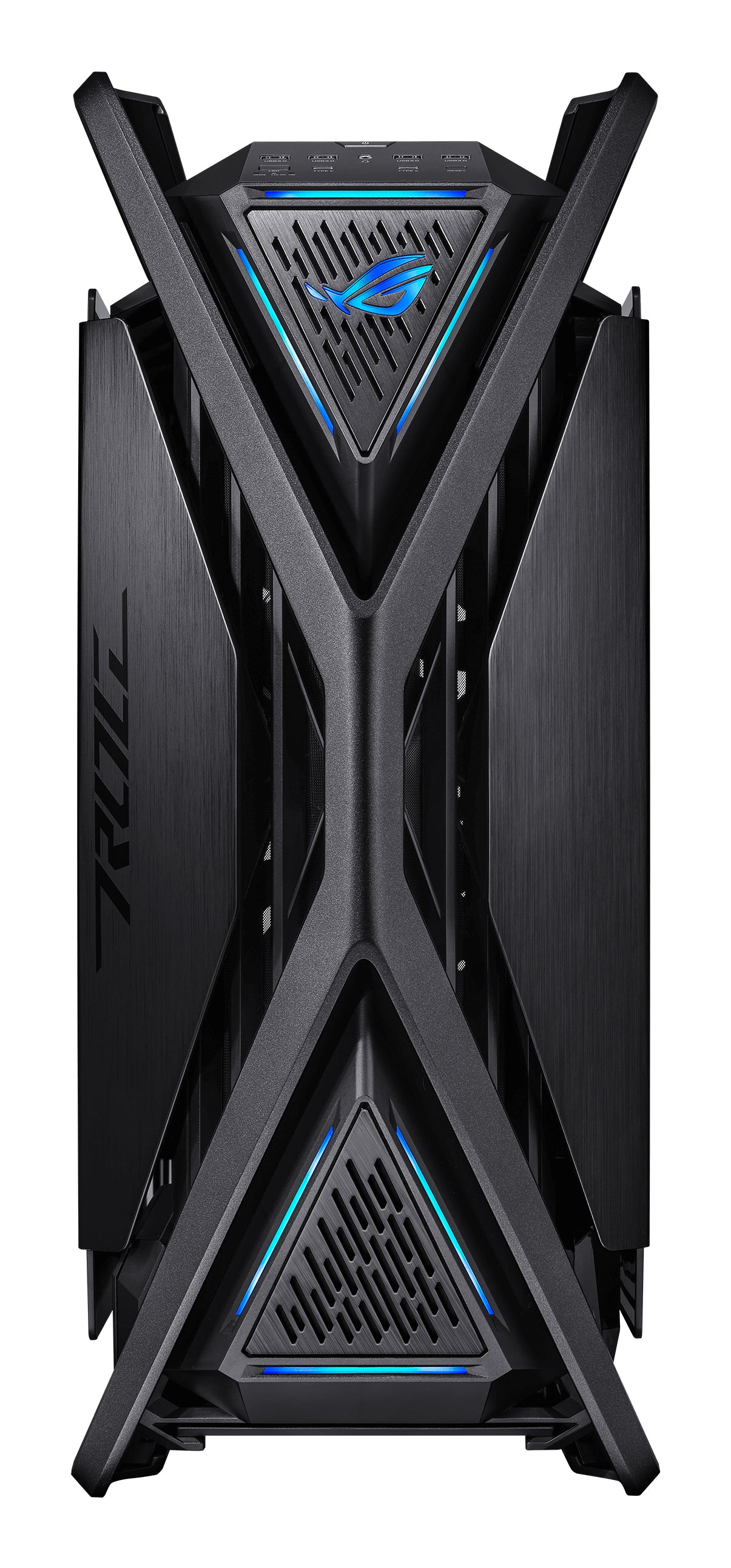 ASUS ROG Hyperion GR701 BTF Edition carcasas ordenador Torre PC Negro, Transparente ATX, EATX, micro ATX, Mini-ITX