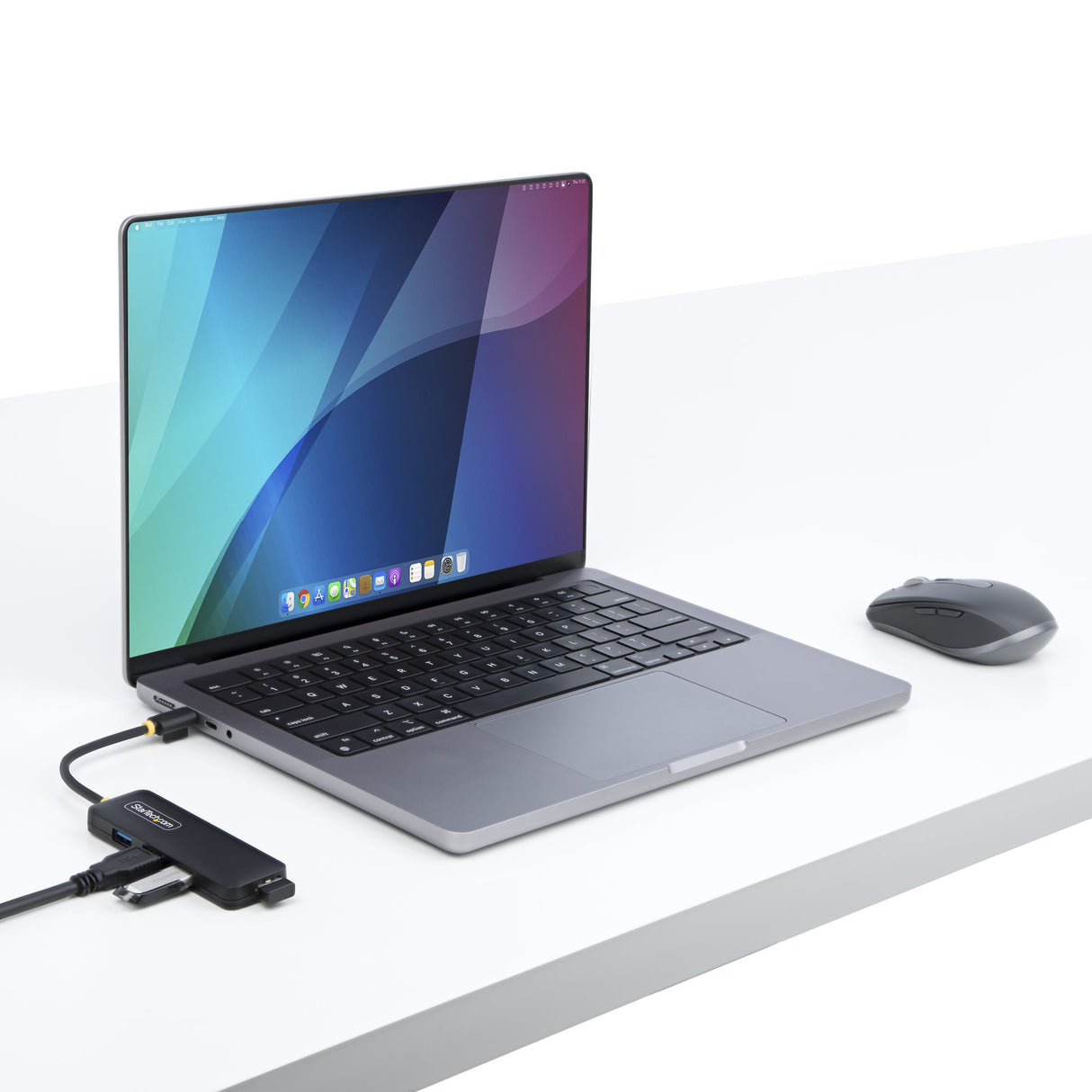 StarTech.com Hub USB-C de 4 Puertos - Ladrón USB Tipo C a 4 Puertos USB-A - Alimentado por el Bus - USB 3.0 de 5Gbps - H