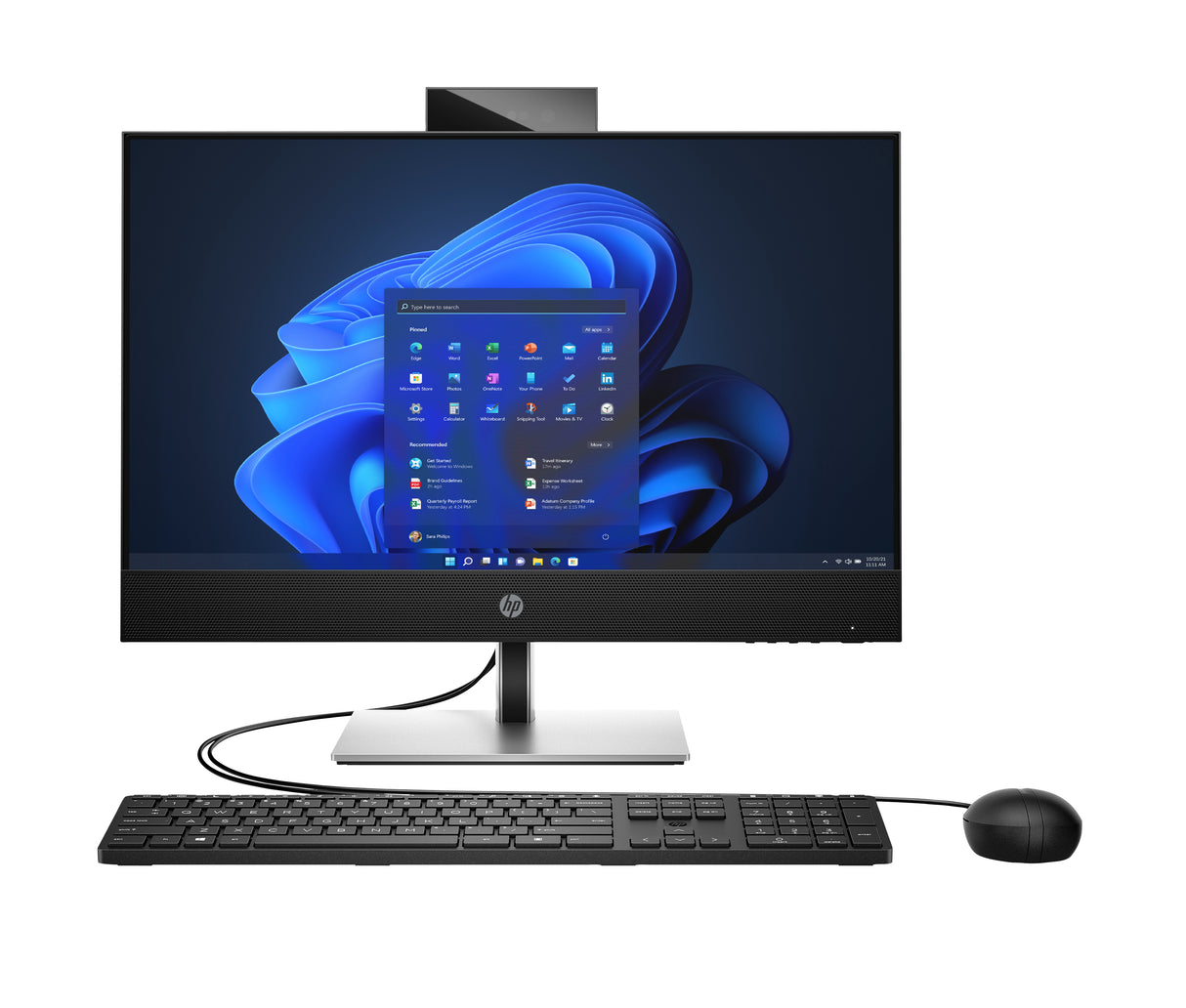 HP ProOne 440 G9 Intel® Core™ i5 i5-12500 60.5 cm (23.8") 1920 x 1080 Pixeles PC todo en uno 8 GB DDR4-SDRAM 512 GB SSD Windows 11 Pro Wi-Fi 6