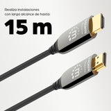 Manhattan 356176 Cable 15 m HDMI tipo A (Estándar) HDMI tipo A (Estándar) Macho