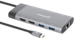 Manhattan 130714 Laptop Alámbrico USB 3.2 Gen 2 (3.1 Gen 2) Type-C 3 2