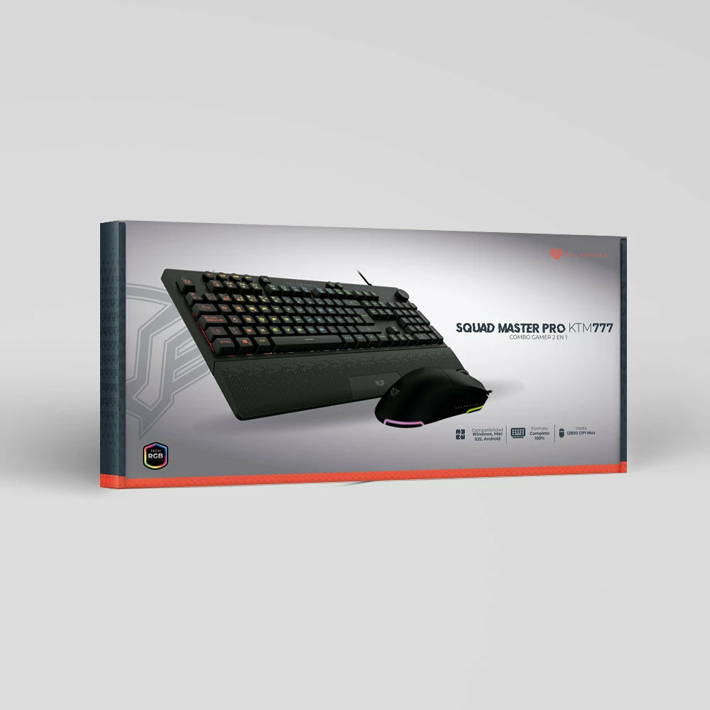 Balam Rush BR-936903 teclado Ratón incluido Juego USB Negro
