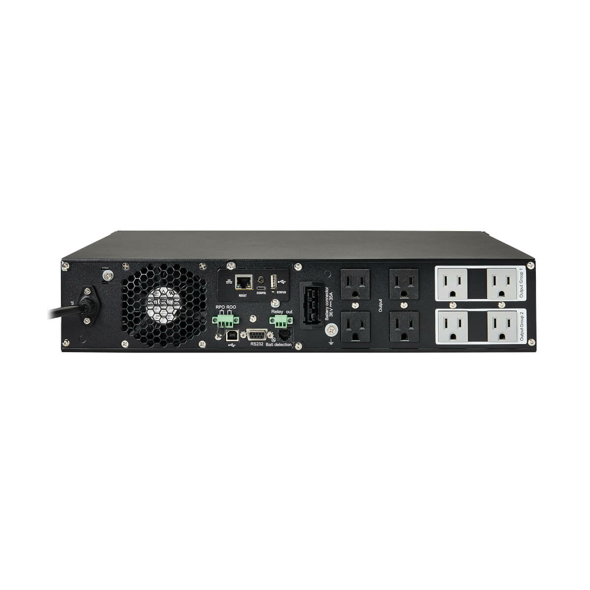 Tripp Lite SU1000RTXLCD2UN Sistemas de alimentación ininterrumpidas (UPS) Doble conversión (en línea) 1 kVA NEMA 5-15R