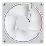 Balam Rush BR-942133 sistema de refrigeración de computadora Gabinete de la computadora Ventilador 12 cm Blanco