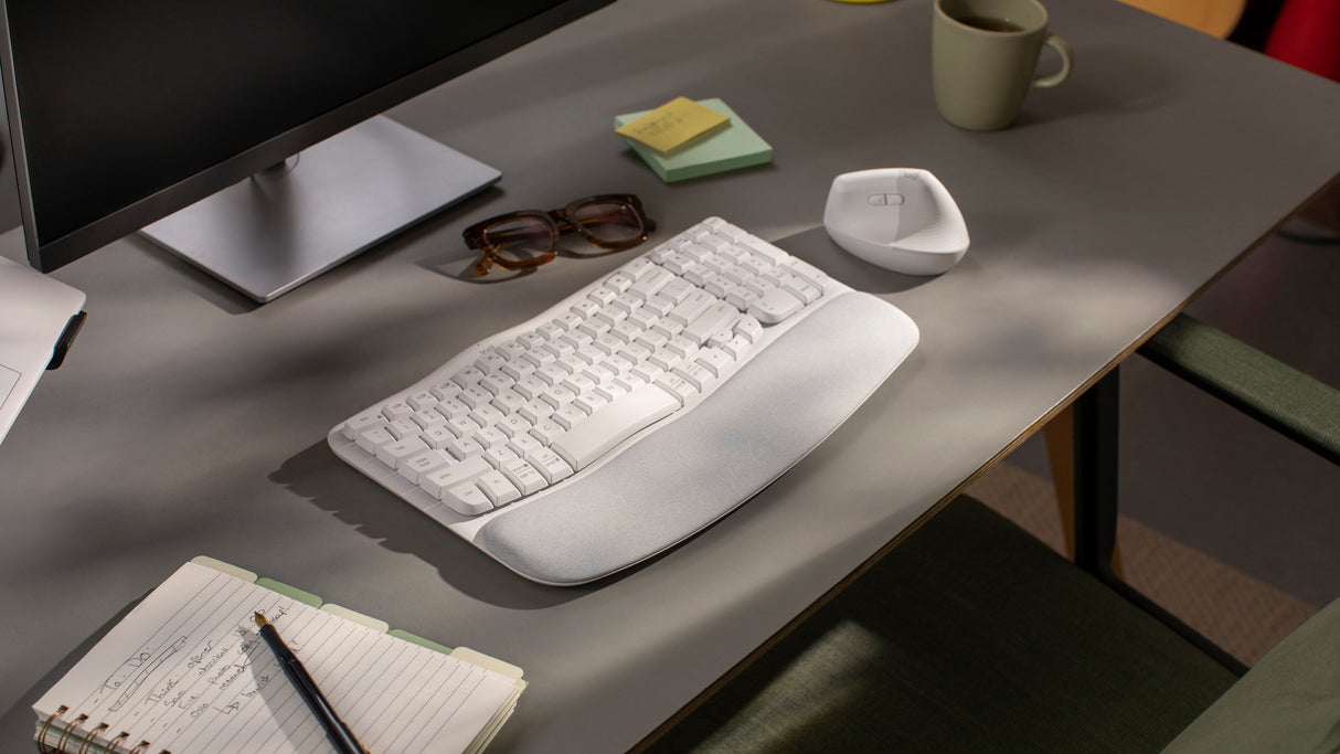 Logitech 920-012279 Teclado Oficina Inalámbrico RF Wireless + Bluetooth Interruptor de membrana