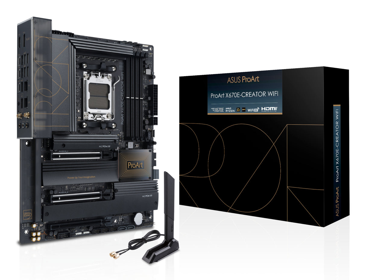 ASUS ProArt X670E-CREATOR WIFI placas base AMD Zócalo AM5 DDR5-SDRAM 4