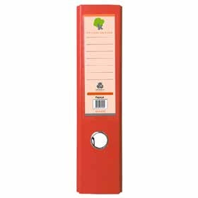 Techmakro KITCARP20NPY carpeta Cartón, Cloruro de polivinilo (PVC) Rojo Carta, Folder de archivo convencional, Mate, 650