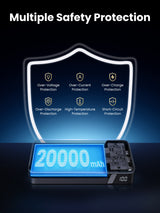 Ugreen 25188 batería externa 20000 mAh Gris