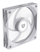 Balam Rush BR-942171 sistema de refrigeración de computadora Gabinete de la computadora Ventilador 12 cm Blanco