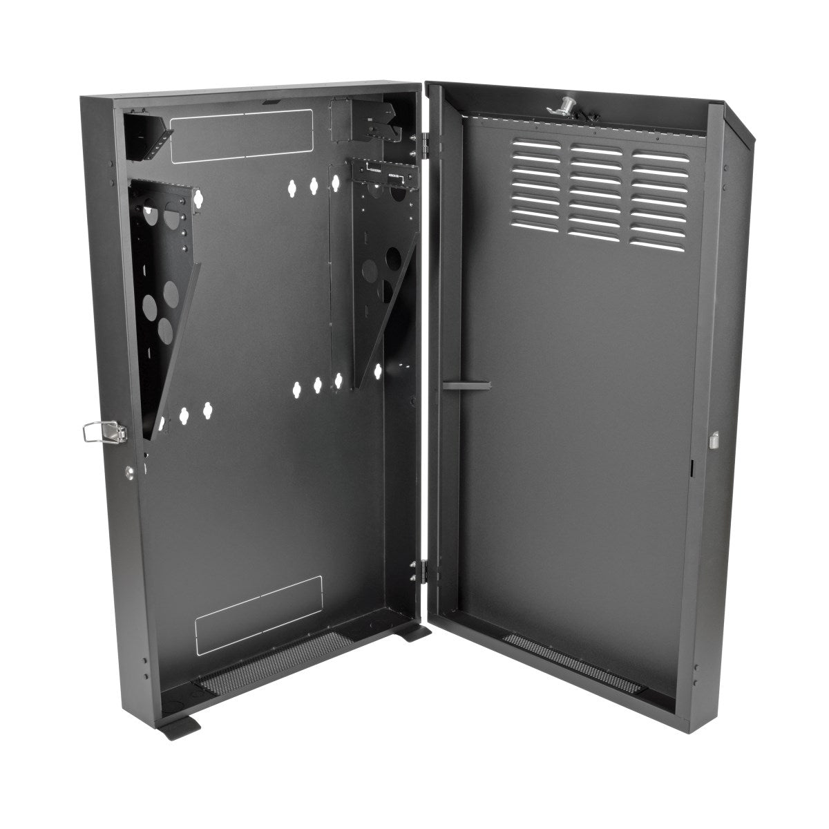 Tripp Lite SRWF6U36 Gabinete SmartRack de 6U de bajo perfil, de profundidad de switch para instalación vertical en pared