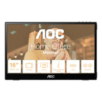 AOC 16T3E Monitor 39,6 cm (15.6") 1920 x 1080 Pixeles W-LED