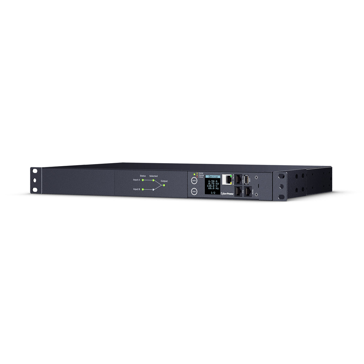 CyberPower PDU44001 unidades de distribución de energía (pdus) Regulado, Conmutado Monofásico 1U Metal