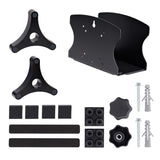 StarTech.com Bracket Soporte de Montaje en Pared para PC - Soporta CPU de hasta 18kg - Ajustes sin Herramientas de 5cm a