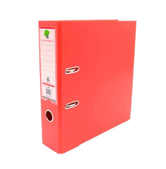 Techmakro KITCARP4RJ carpeta Cartón, Cloruro de polivinilo (PVC) Rojo Carta, Folder de archivo convencional, Mate, 650 h