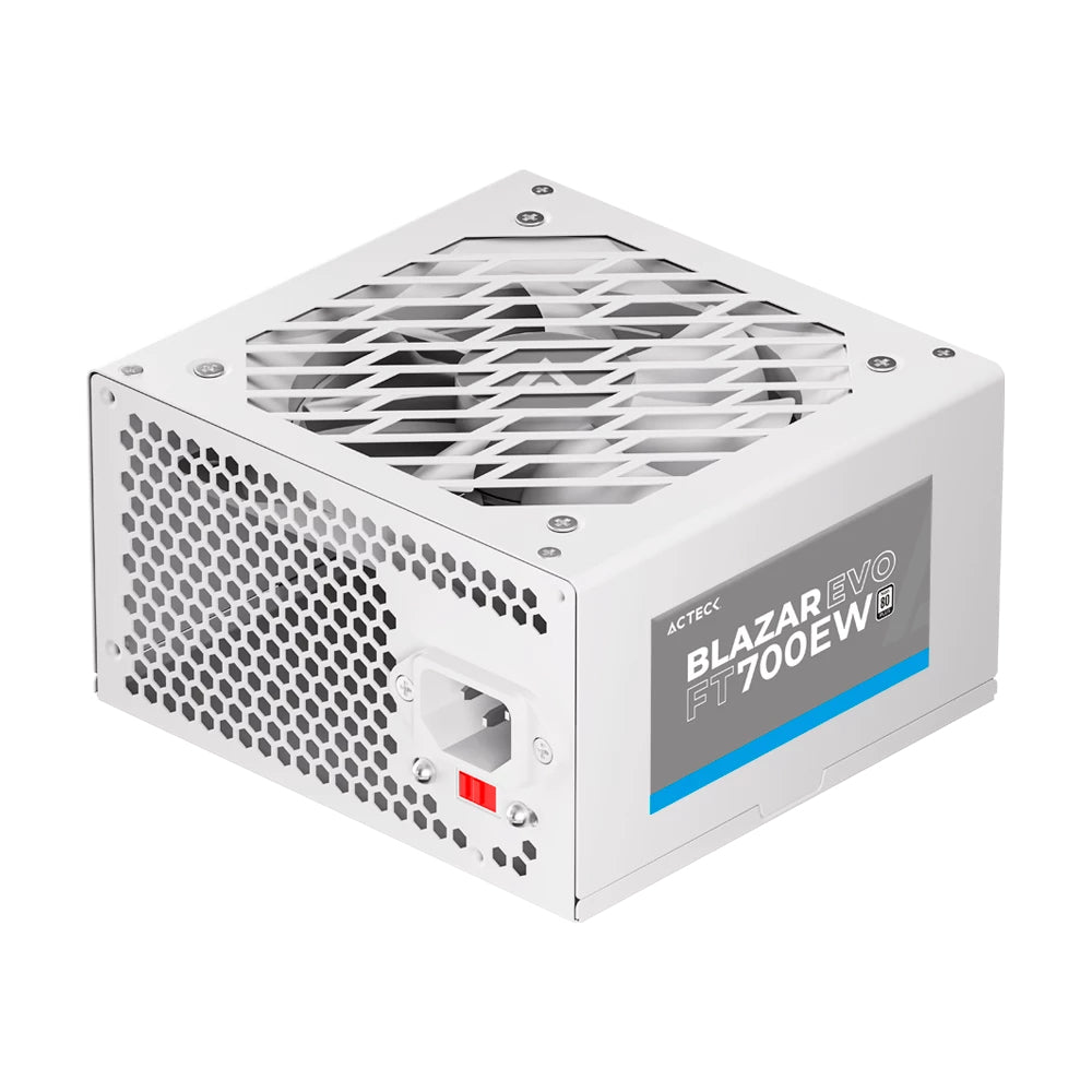 Acteck Blazar Evo FT700EW unidad de fuente de alimentación 700 W 20+4 pin ATX ATX Blanco, 115 - 230 V