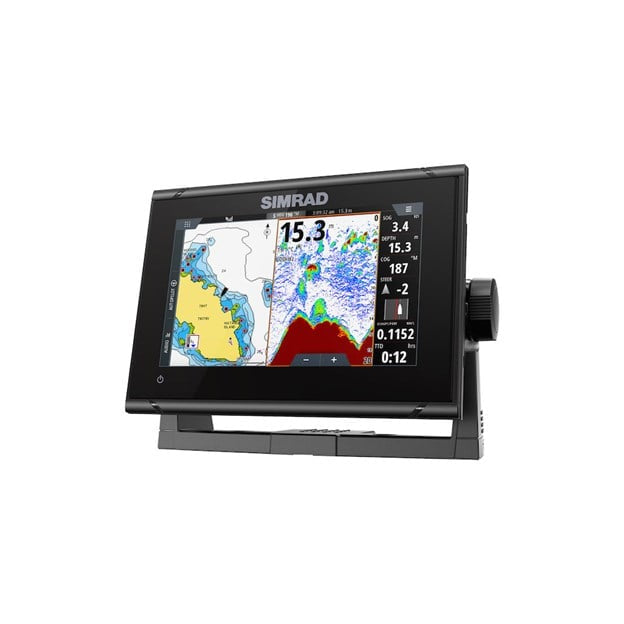 Simrad GO7 XSR navegador Fijo 17,8 cm (7") Pantalla táctil 1,32 kg Negro