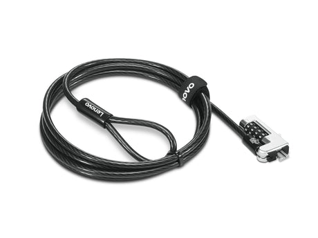 Lenovo 4XE1F30278 Cable Negro Universal Cerradura con combinación Kensington