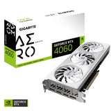 GIGABYTE GeForce RTX 4060 AERO OC 8G tarjetas gráficas Si 3072 NVIDIA GeForce RTX 4060