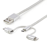 StarTech.com LTCUB6GR Cable USB 2.0 USB A Micro-USB B Macho