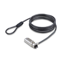 StarTech.com Cable de Seguridad Delgado de Portátil Compatible con K-Slot de 1,5m - Cable Antirrobo para Portátil con Ca
