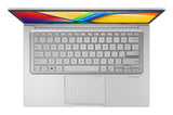 ASUS Vivobook X1404ZA-NK572W Laptop Cool Silver Portátil Plata Concha